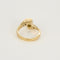 Bague 52 Bague asymétrique en or jaune et diamants 58 Facettes DRE1847