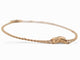 Bracelet bracelet CHAUMET jeux de liens en or rose 18k 3gr 10 diamants 0.1ct boite 58 Facettes 271111