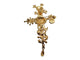 Pendentif vintage rare broche CHRISTIAN LACROIX croix comedie francaise pendentif 58 Facettes 267741