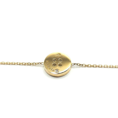 Bracelet Bracelet or jaune diamants signé Ely Bela 58 Facettes