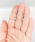 Boucles d'oreilles Dormeuses art deco or blanc 18k platine et diamants taille ancienne (circa 1930) 58 Facettes A05475