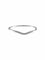 Bracelet BRACELET JONC TORSADE OR BLANC ET DIAMANTS 58 Facettes