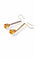 Boucles d'oreilles Boucles d’oreilles pendantes or et pierres naturelles 58 Facettes