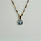 Pendentif Pendentif en or jaune 18 carats avec aigue-marine facettée en forme de coussin 58 Facettes 2501013