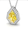 Collier Collier en or blanc 18 carats et diamants 58 Facettes