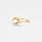 Bague 58 Bague perle et diamants en or jaune 58 Facettes