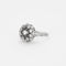 Bague 52 Bague or gris ornée de diamants 58 Facettes GU63