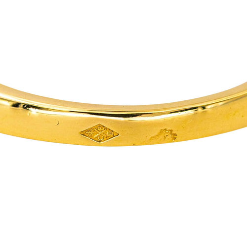 Bague 52 Bague Demi-alliance Or jaune Diamant 58 Facettes 4242529CN
