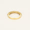 Bague 53,5 Bague semi-alliance en Or jaune et diamants 58 Facettes TAR1278X2