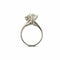 Bague ancienne en platine et diamants