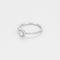 Bague 53 MESSIKA - Solitaire JOY or blanc 58 Facettes LP1467/