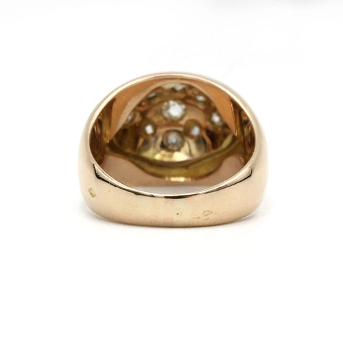 Bague 52 Bague - Or jaune et Diamants 58 Facettes 250091R