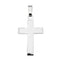 Pendentif Pendentif Croix Or blanc 58 Facettes 4007873CN