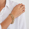 Bracelet Bracelet maille américaine or rose 58 Facettes AB64