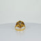 Bague Bague en or jaune avec topaze bleue de 1,5 carat 58 Facettes 2509004