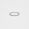 Bague Alliance or blanc diamants 58 Facettes LP834