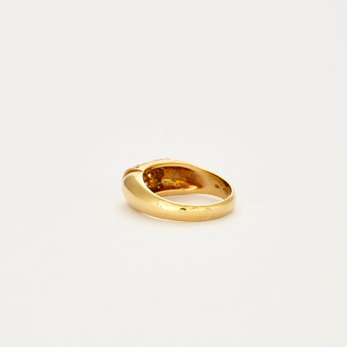 Bague 53 Bague or jaune et diamants 58 Facettes 2583