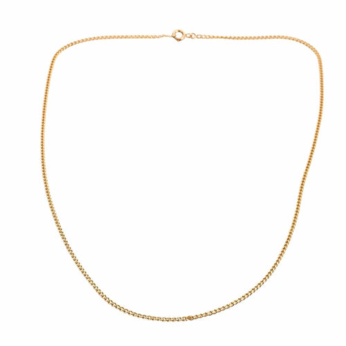 Collier Collier maille Gourmette or jaune 58 Facettes LP793