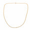 Collier Collier maille Gourmette or jaune 58 Facettes LP793