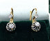 Boucles d'oreilles Boucles d’oreilles dormeuses diamants, vers 1900 58 Facettes AB401