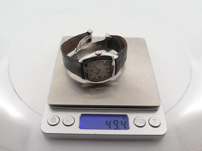vintage montre BOUCHERON mec acier 35mm cuir crocodile automatique lady 58 Facettes 265449