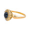 Bague 48.5 Bague Pompadour Or jaune Saphir, Diamant 58 Facettes 4878409CN
