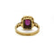 Bague 47 Bague - Or jaune, Diamants & Rubis 58 Facettes 250102R