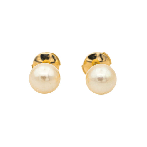 Boucles d'oreilles Boucles d'oreilles Perle Or jaune Perle 58 Facettes 3954559RV