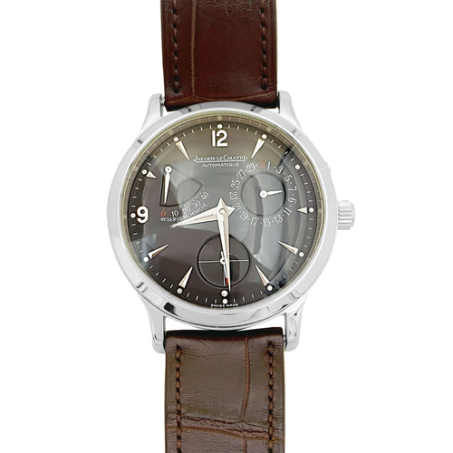 Montre Montre Jaeger-Lecoultre, "Master Control 1000 hours", acier, cuir. 58 Facettes 34832
