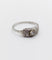 Bague 56 Bague Art Déco or blanc, diamant et monture géométrique (circa 1920) 58 Facettes A06246