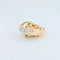 Bague 56 Bague tank ajourée en or jaune et diamant 58 Facettes 33016