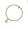 Bracelet Tiffany&Co - Bracelet de perles Heart Tag en or jaune 58 Facettes