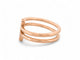 Bague 52 bague LOUIS VUITTON multi anneaux idylle blossom t52 en or rose 18k 58 Facettes 270099
