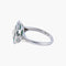 Bague 52 Bague style Art Déco Diamants Emeraudes 58 Facettes