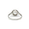 Bague 55 Solitaire Platine Diamant 1,10 carat 58 Facettes 240040SP