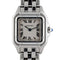 Montre CARTIER - Monte Panthère Cadran RARE Bracelet Figaro Petit réf. 1320 Acier inoxydable 58 Facettes