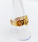 Bague 58.5 Bague chevalière antique or ornée d'un agneau épaulé de fleurs de lys 58 Facettes A05264
