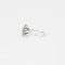 Bague 57 Bague ancienne en or blanc 18K et Diamants 58 Facettes