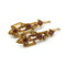 Boucles d'oreilles Boucles d'oreilles - Or, Demi-Perles & Grenats Rhodolites 58 Facettes 250399R