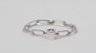 Bague 54 DINH VAN - Bague le cube diamant en or blanc et diamant 58 Facettes 32660