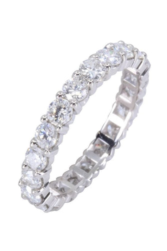Bague ALLIANCE ANCIENNE DIAMANTS 58 Facettes 094821