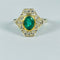 Bague Bague Art Déco émeraude 58 Facettes 118