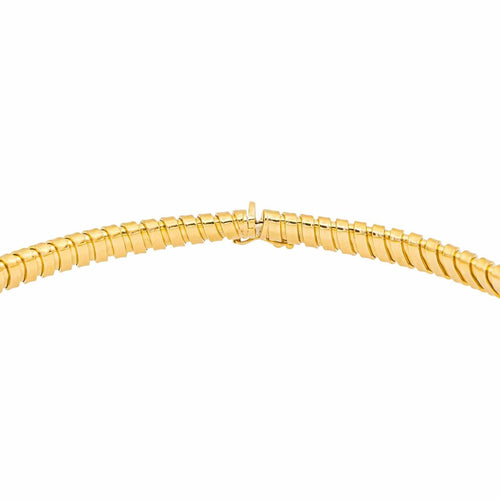 Collier Collier Maille tubogas Or jaune 58 Facettes 4890757CN
