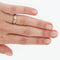 Bague 51 BAGUE 3 OR 18 CARATS 58 Facettes REF 4046/18