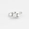 Bague 54 Bague or gris trois diamants 58 Facettes GU19