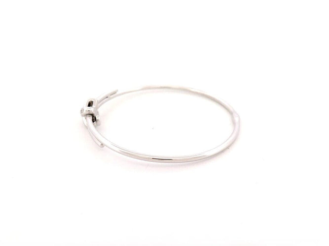 Bracelet bracelet CHAUMET jonc jeux de liens en or blanc 18k 13.4gr diamants 58 Facettes 265471