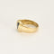 Bague 52 Bague jonc en or jaune et saphir 58 Facettes CHA5727X2