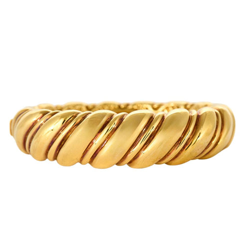Bracelet Bracelet jonc or jaune 58 Facettes BIA0831