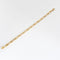 Bracelet Gourmette Maille Alternée 1+1 58 Facettes LP175/1