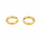 Boucles d'oreilles Boucles d'oreilles Créoles  Or jaune 58 Facettes 4815850CN